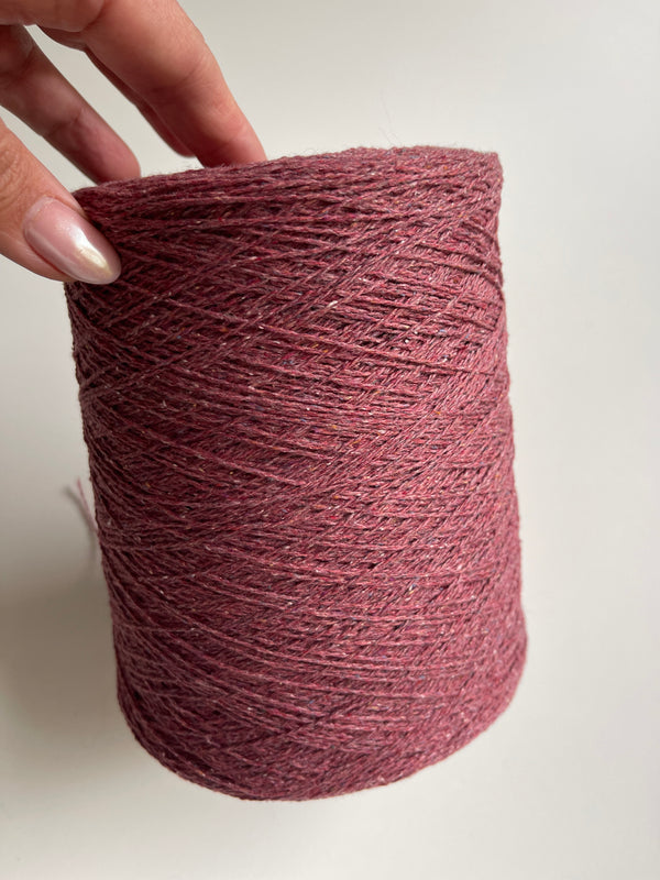 Bottonato Cashmere and silk, Antique red
