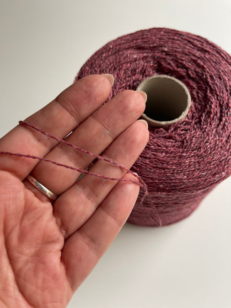 Bottonato Cashmere and silk, Antique red