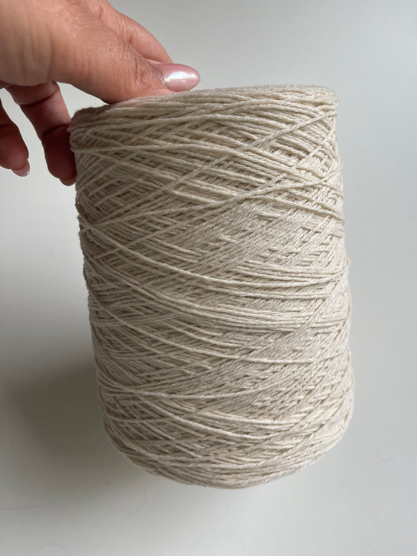 100% Italian Cashmere, Natural white