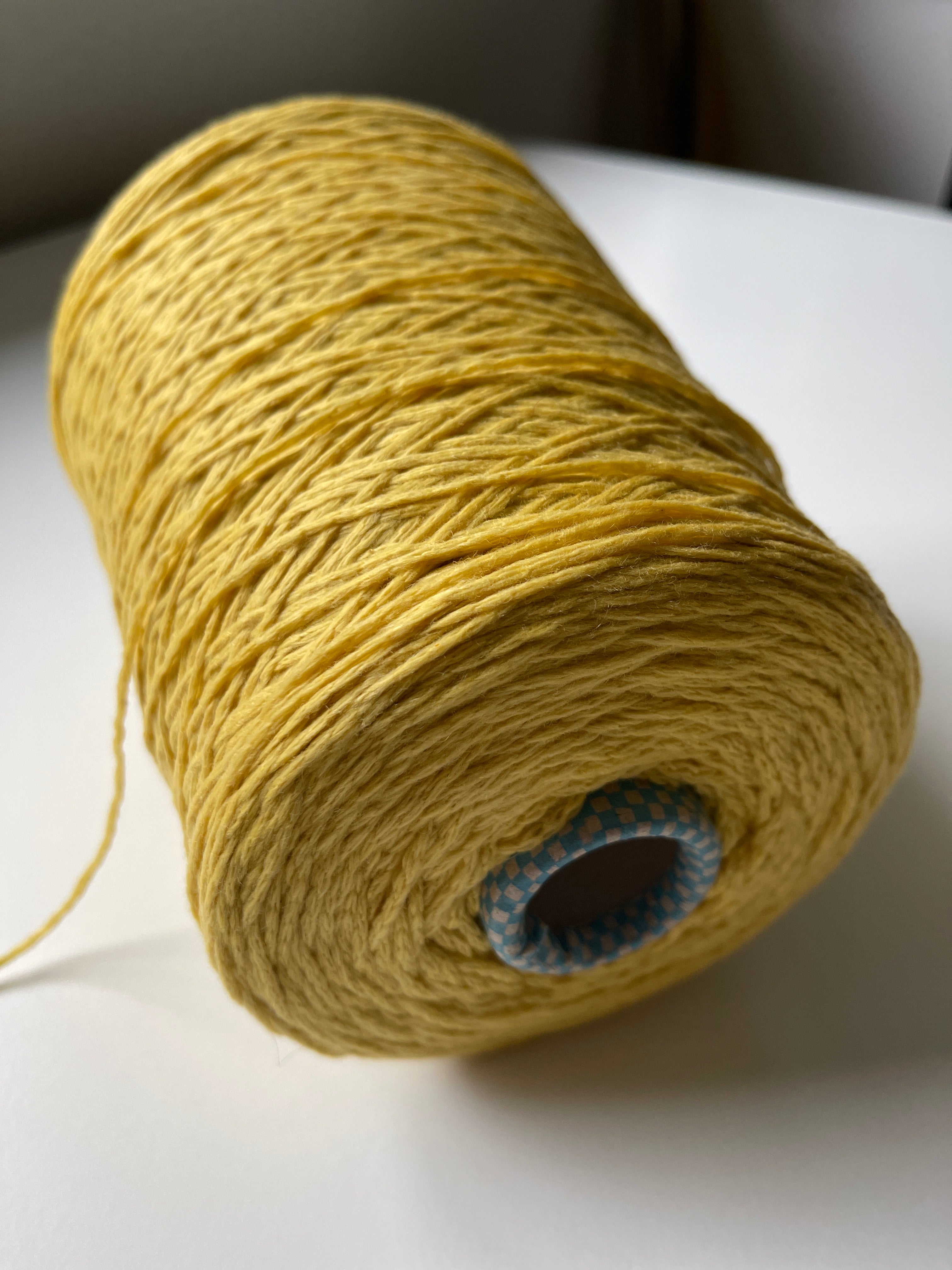 Piuma Cariaggi 100% Italian Cashmere, Yellow 50 gr