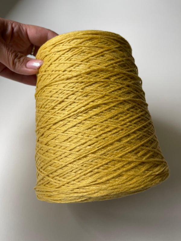 Piuma Cariaggi 100% Italian Cashmere, Yellow