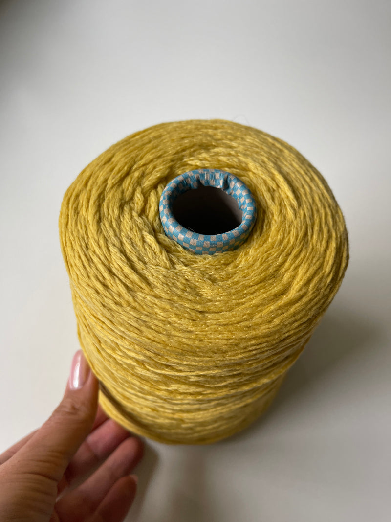 Piuma Cariaggi 100% Italian Cashmere, Yellow