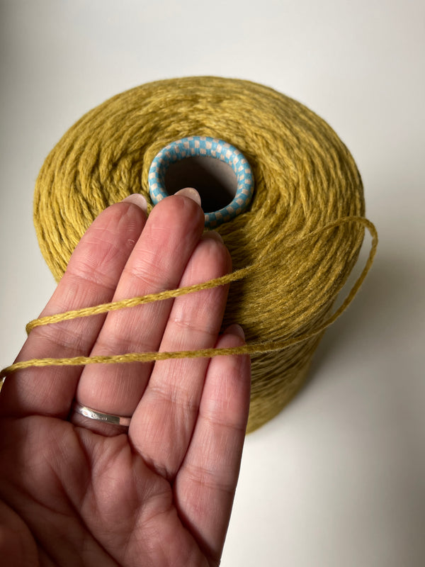 Piuma Cariaggi 100% Italian Cashmere, Mustard