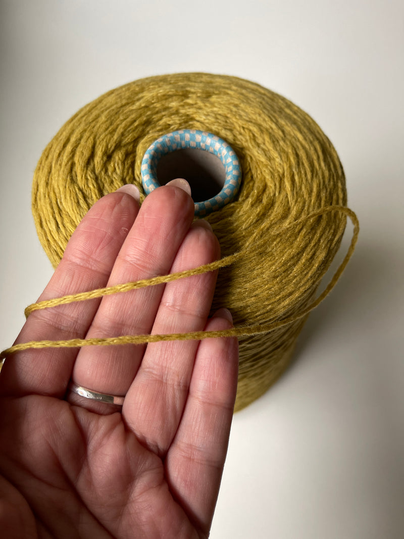 Piuma Cariaggi 100% Italian Cashmere, Mustard