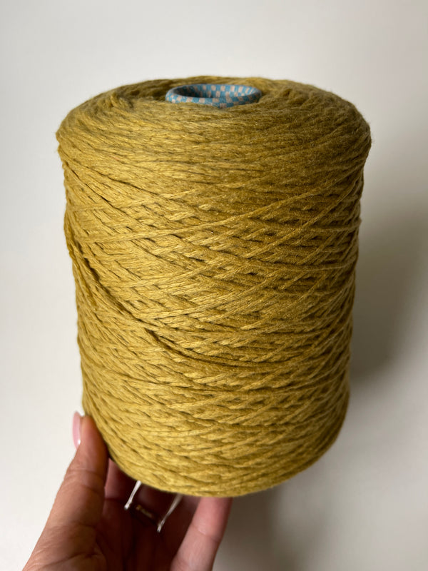 Piuma Cariaggi 100% Italian Cashmere, Mustard