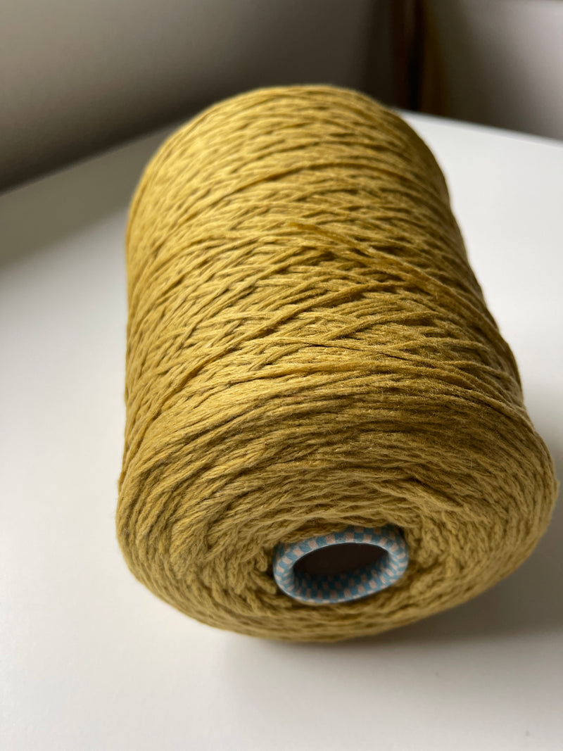 Piuma Cariaggi 100% Italian Cashmere, Mustard