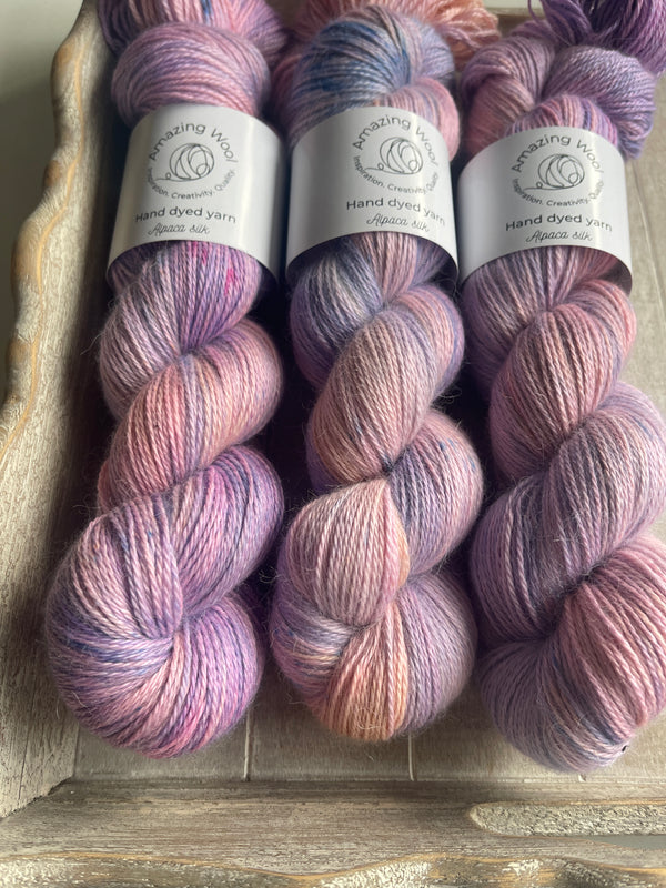 Alpaca silk: Lavender Mist