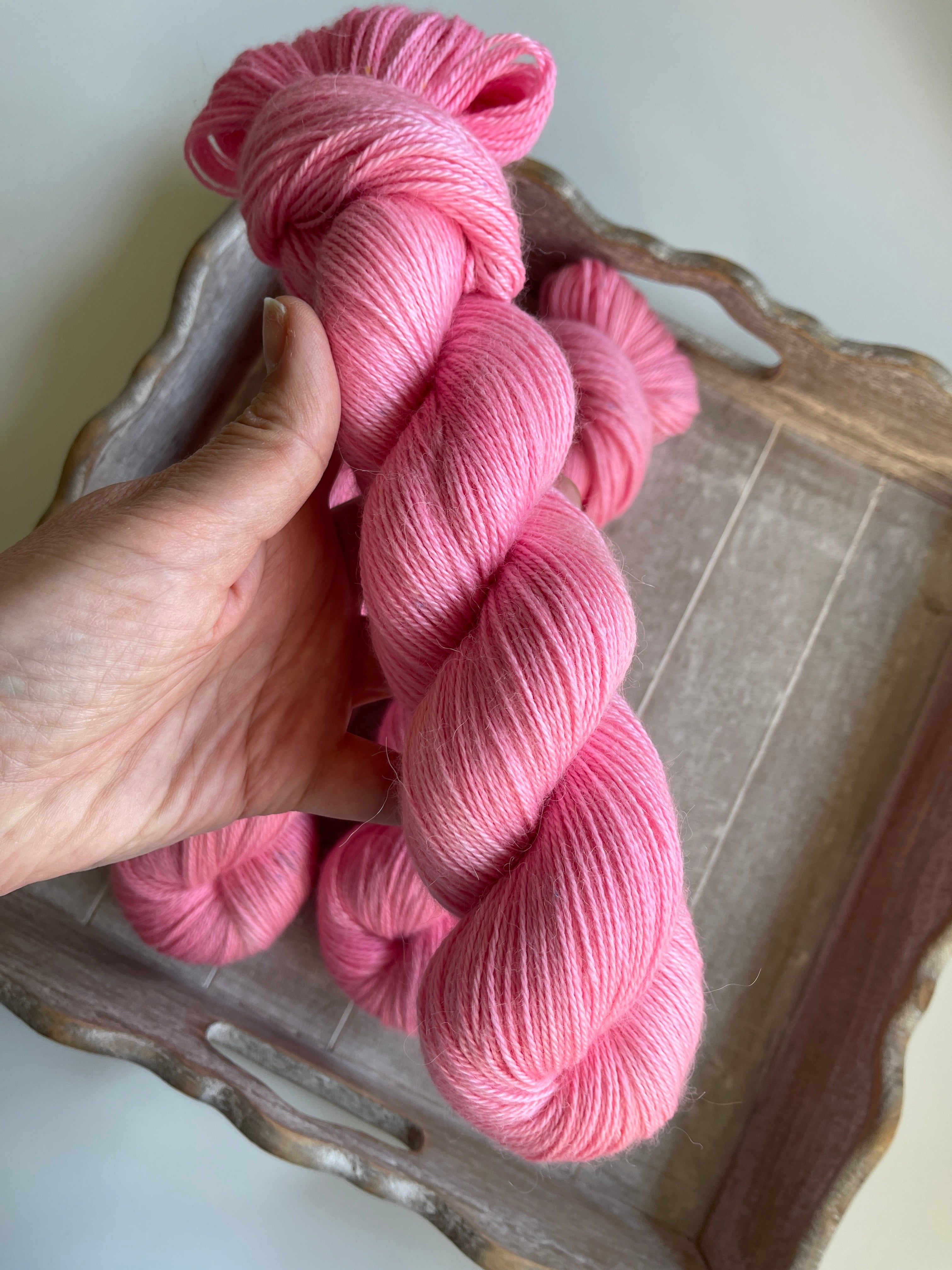 Alpaca silk: Pink Mirage