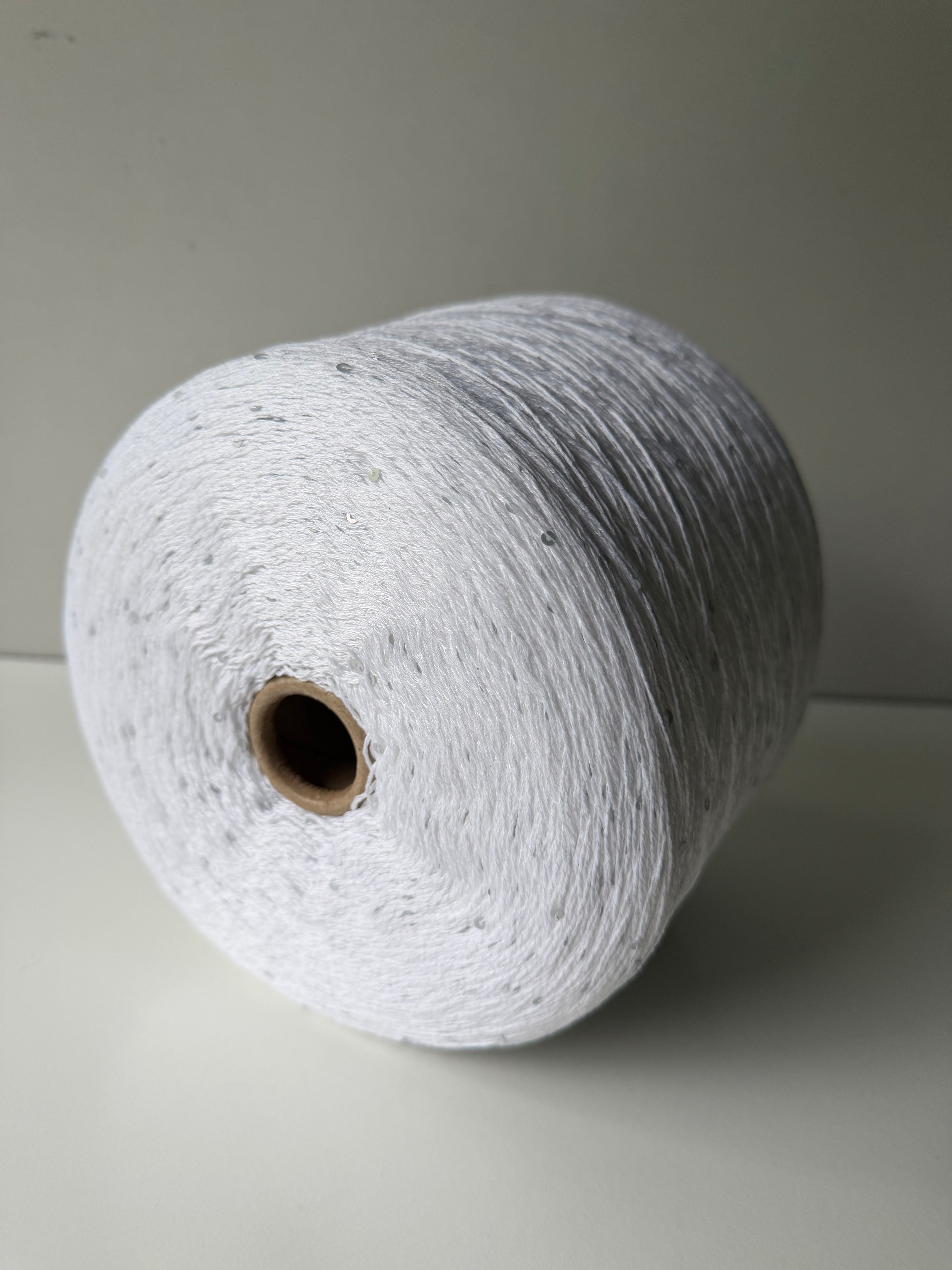 The Royal Collection white cotton with sequins