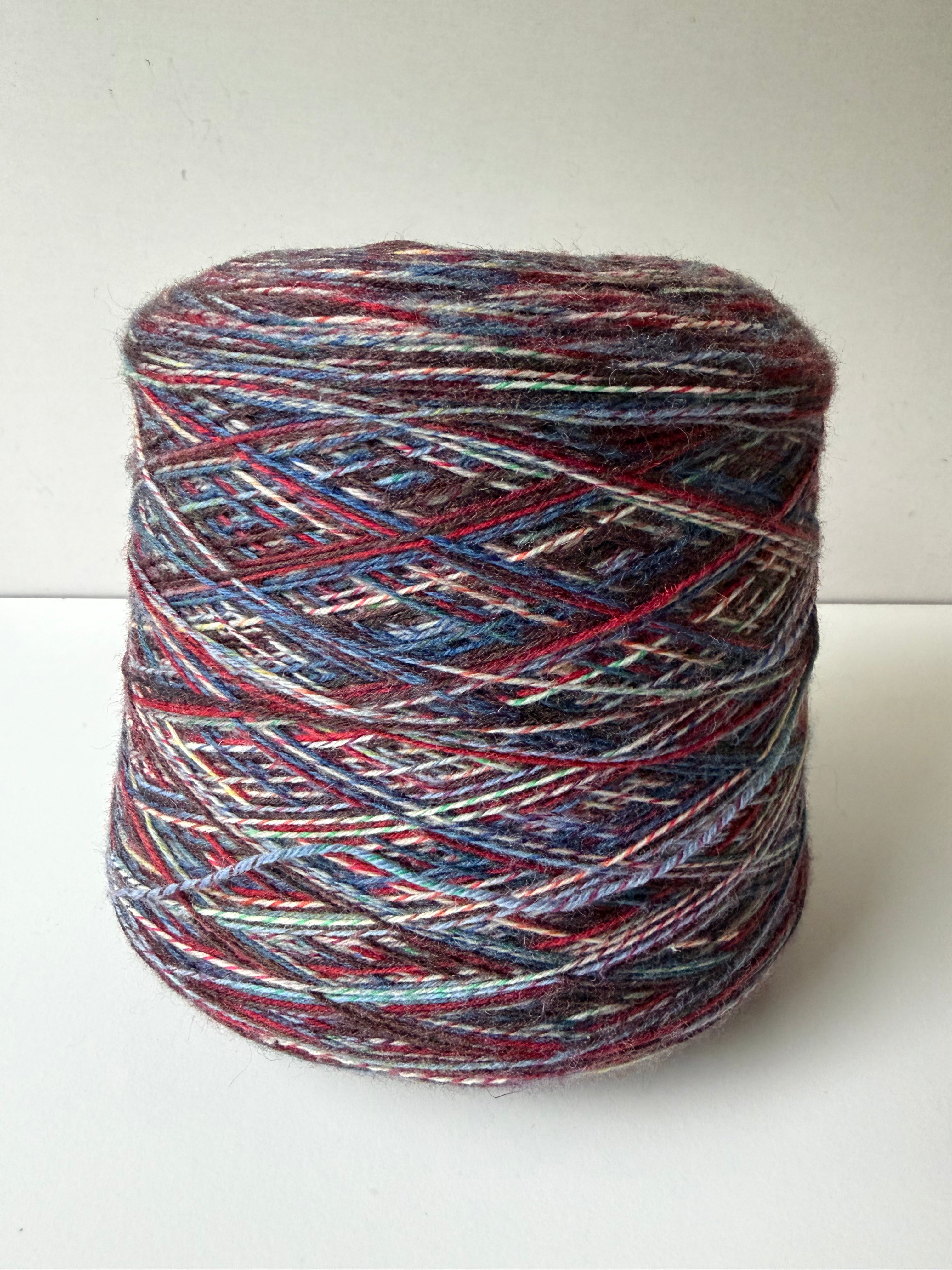 Filati Venezia Calzetteria Denim Mulberry, sock yarn