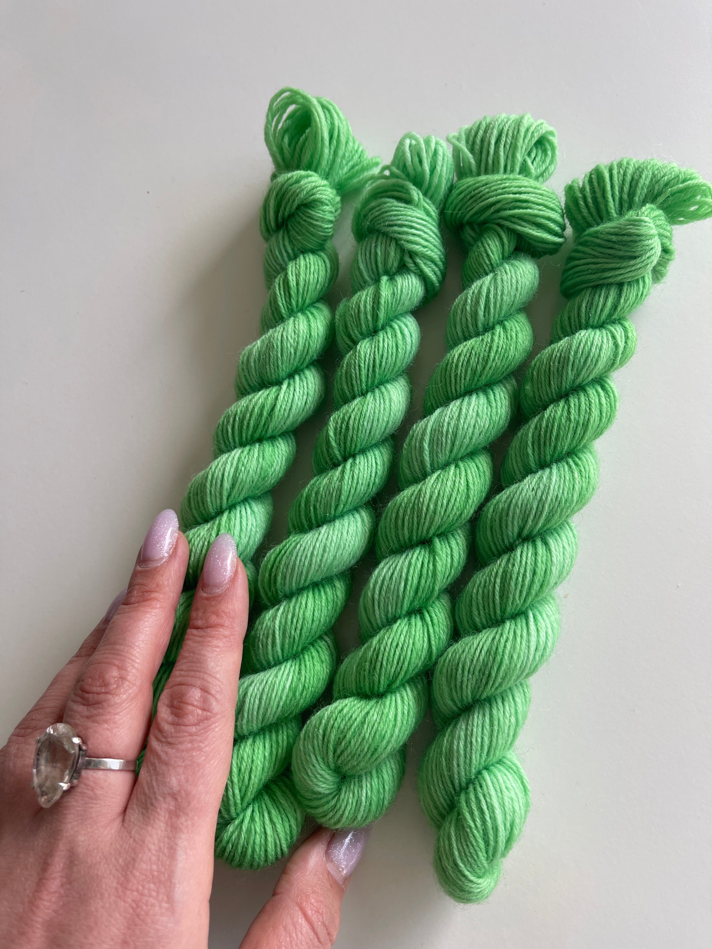 Tulip Fields: Apple green mini