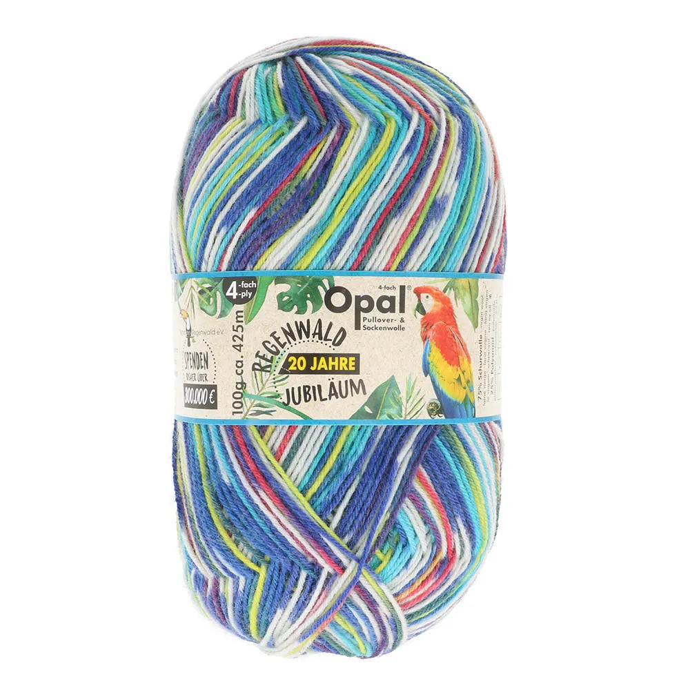 Opal Regenwald 6-ply 1451 Parrot
