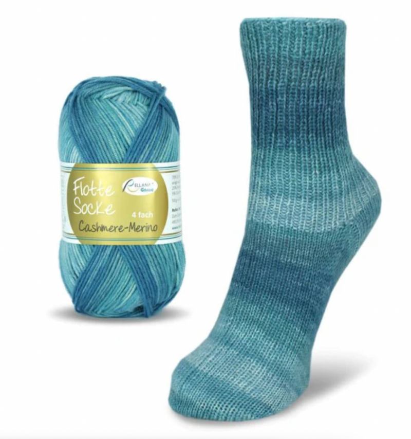 Flotte Socke Cashmere-Merino 1323
