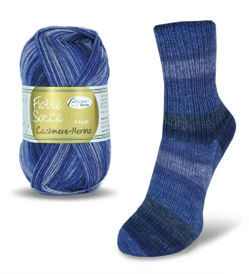 Flotte Socke Cashmere-Merino 1324