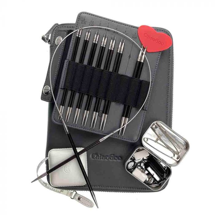 ChiaoGoo Forte 2.0 interchangeable knitting needle tips set