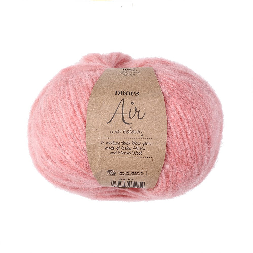 DROPS Air Uni Colour 50 peach pink