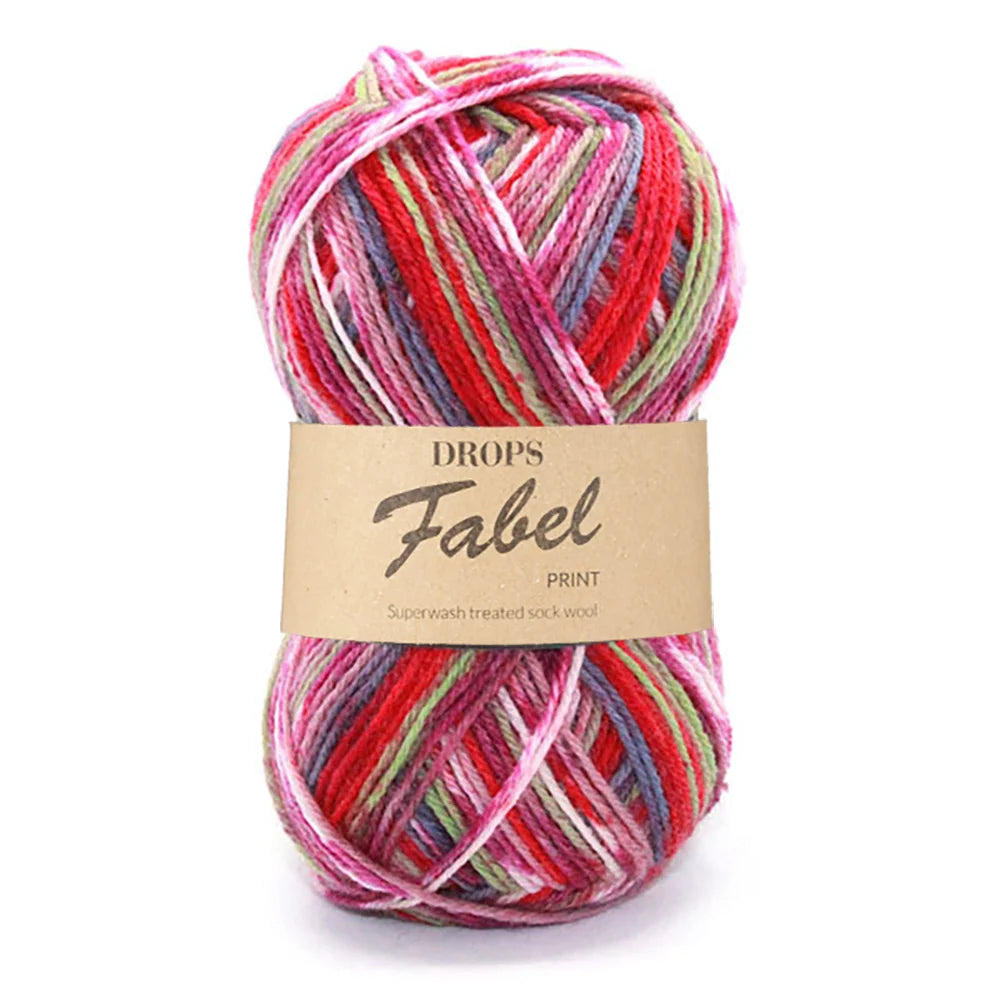 DROPS Fabel Print 911 picnic