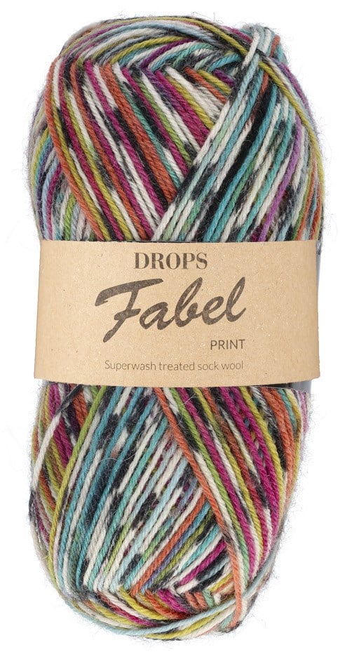 DROPS Fabel Print 920 fantasy land