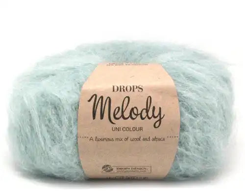 DROPS Melody Uni Colour 09 light sea green
