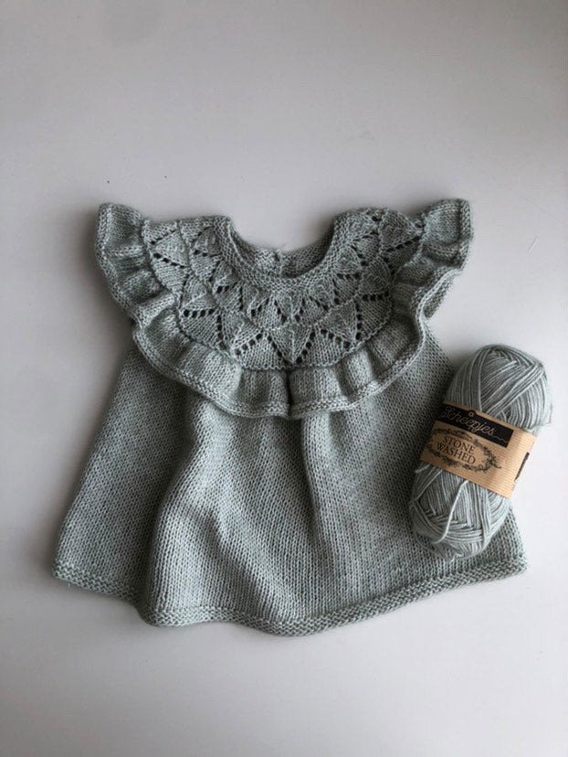 Knitting KIT (YARN + PDF) "Amaryllis Dress"