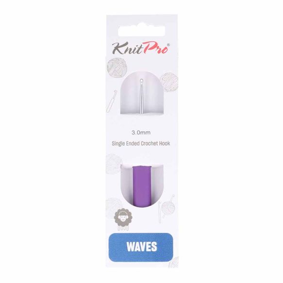 KnitPro Waves crochet hook softgrip