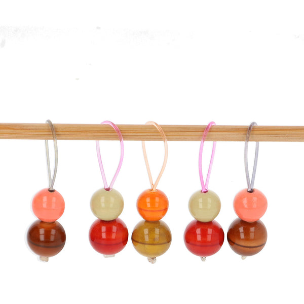 Pony Stitch markers wood