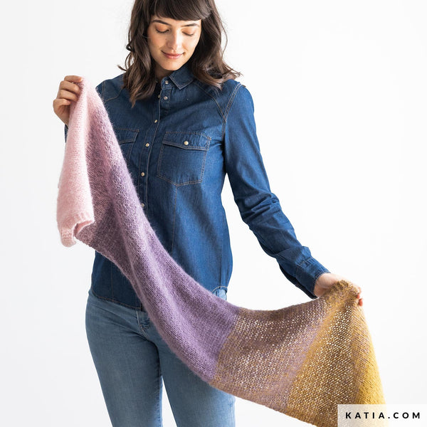 Concept Kyomu 301 Fuchsia-Water blue-Lilac