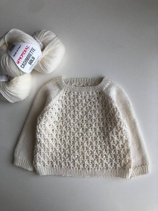 Knitting KIT (YARN + PDF) "Canterbury Sweater"