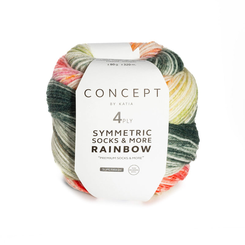 Concept Symmetric Rainbow Socks & More 52