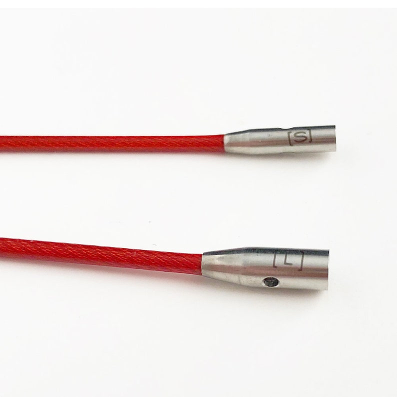 ChiaoGoo Twist Red cable 8" (20 cm)
