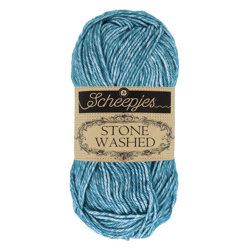 Stone washed 805 Blue Apatite