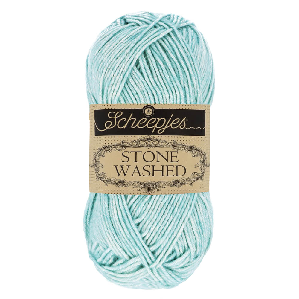Stone washed 813 Lemon Amazonite
