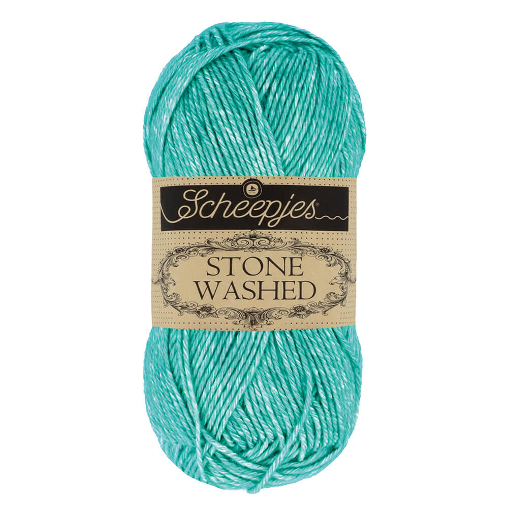 Stone washed 815 Green Agate