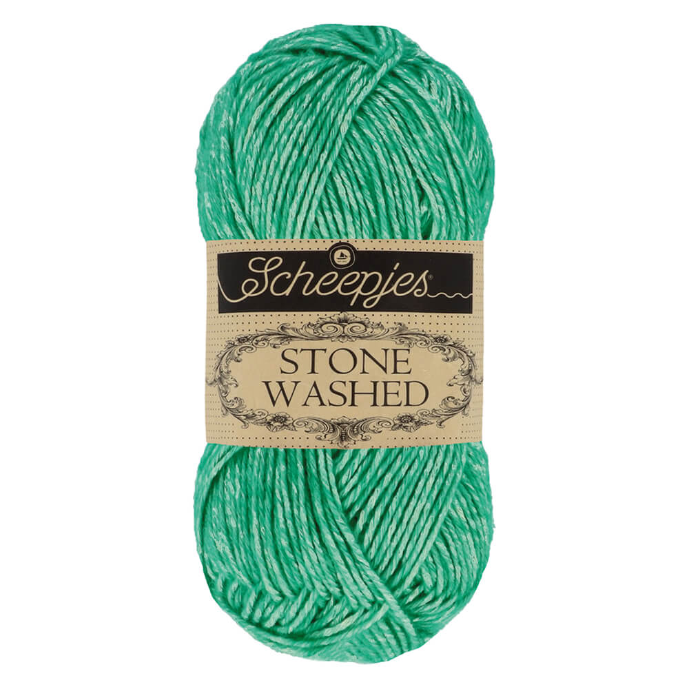 Stone washed 825 Malachite