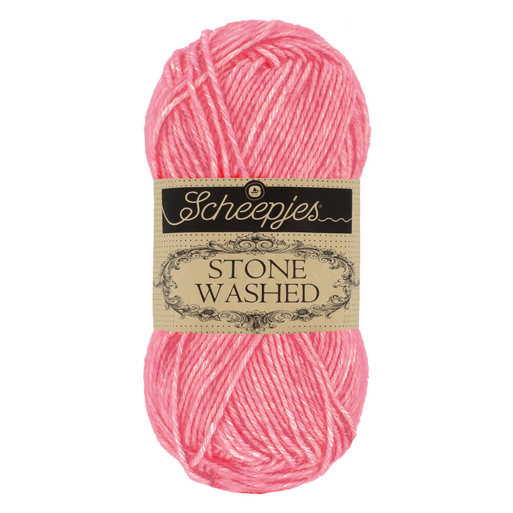 Stone washed 835 Rhodochrosite