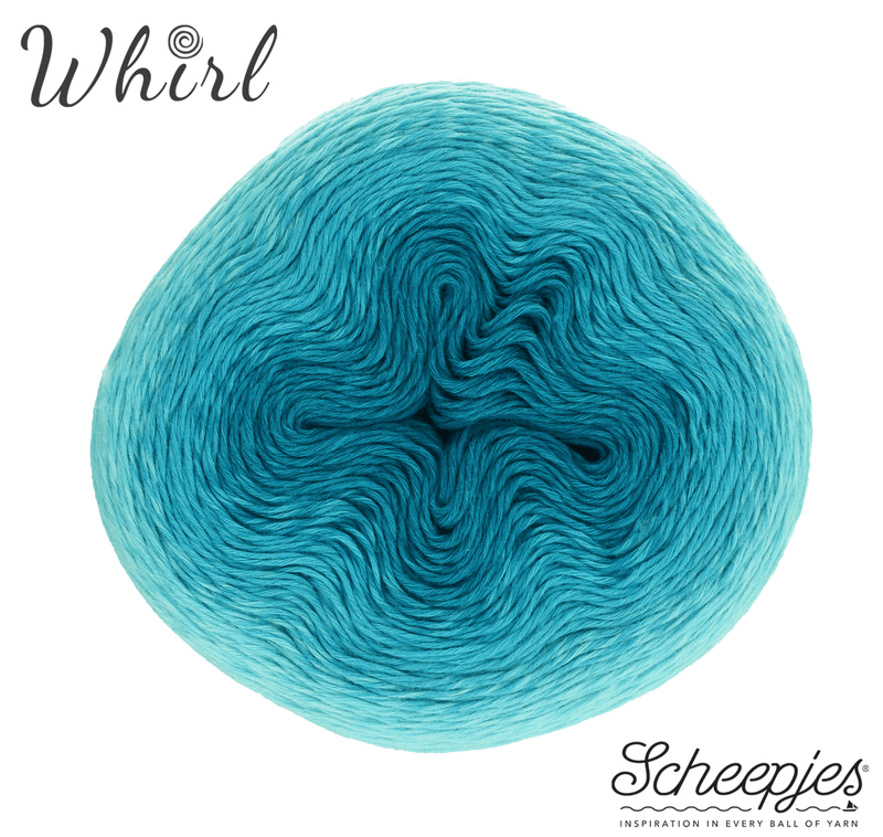 Whirl Ombré Turquoise Turntable 559