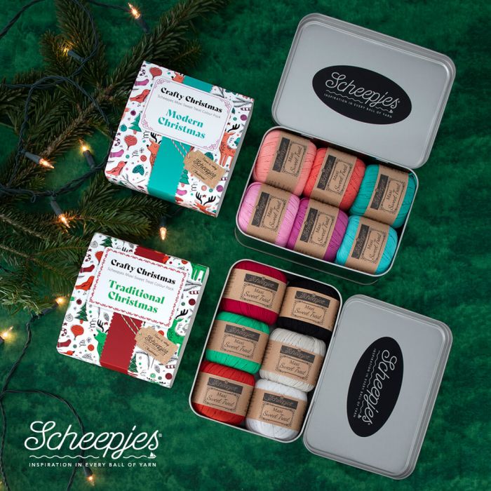 Scheepjes Crafty Christmas Colour Pack Traditional Christmass