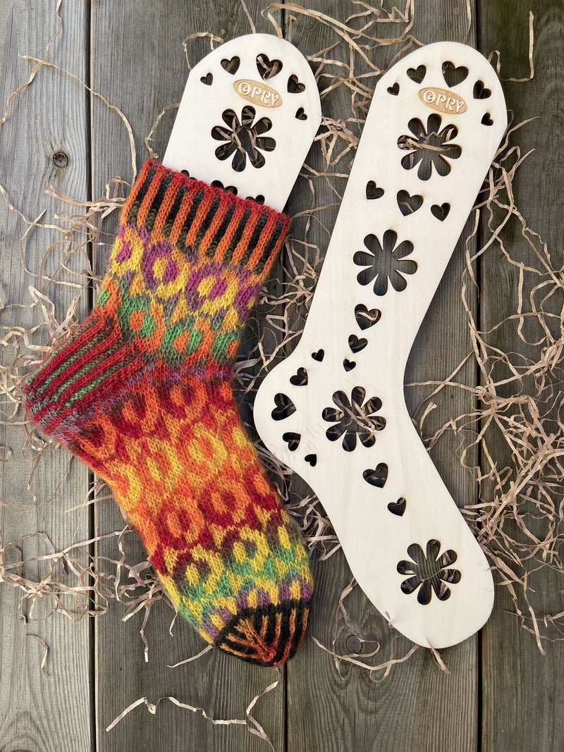 Sock blockers (pair, wooden)