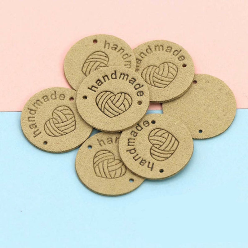 Labels Soft Leather round beige