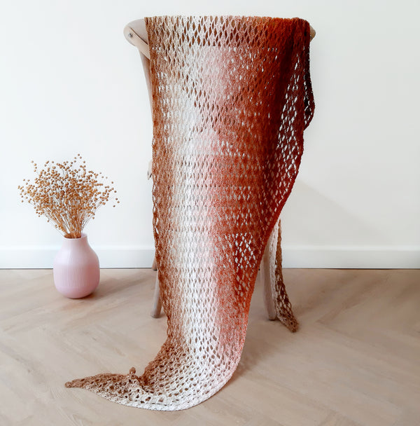 Crochet pattern 'Stole Sweet Summer' by Linda Daas