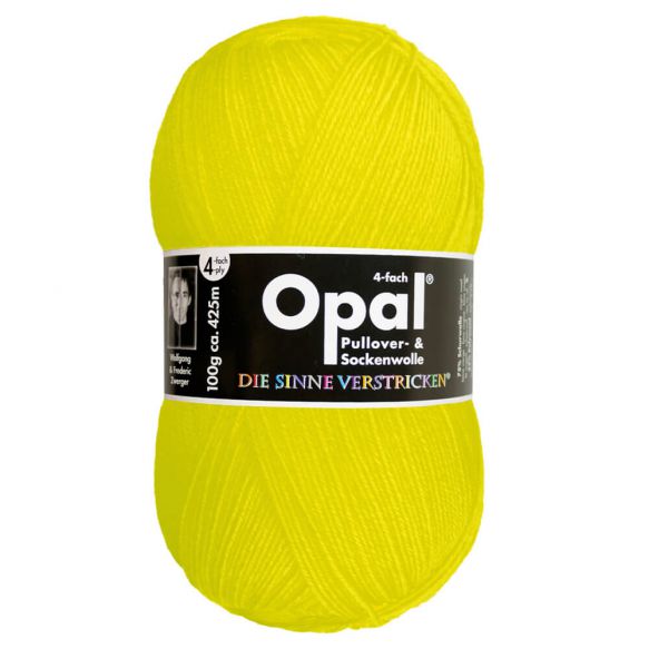 Opal Uni Neon Gelb