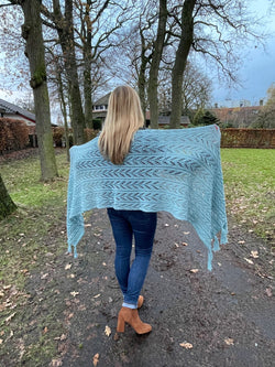 FREE Knitting pattern 'Our Tribe Wrap'