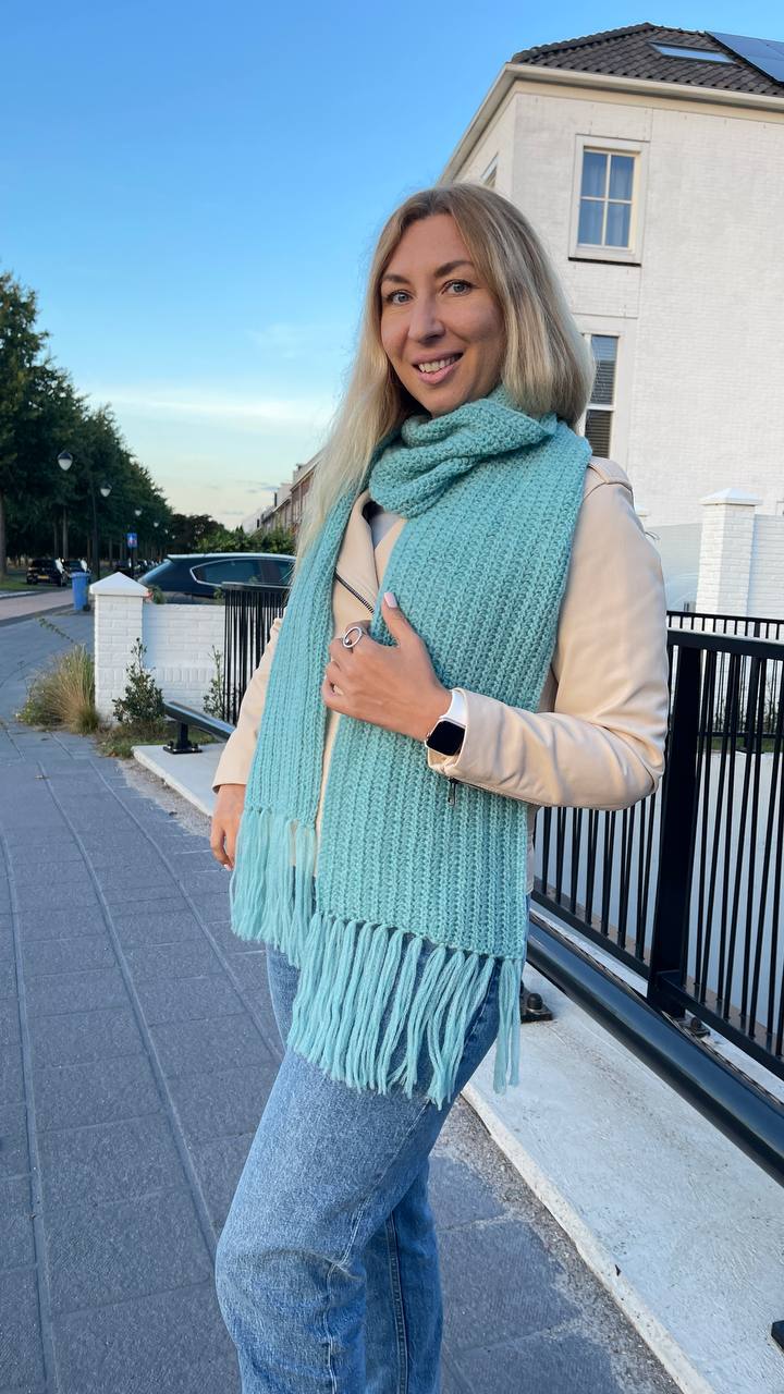 Free Crochet pattern 'Soave scarf'