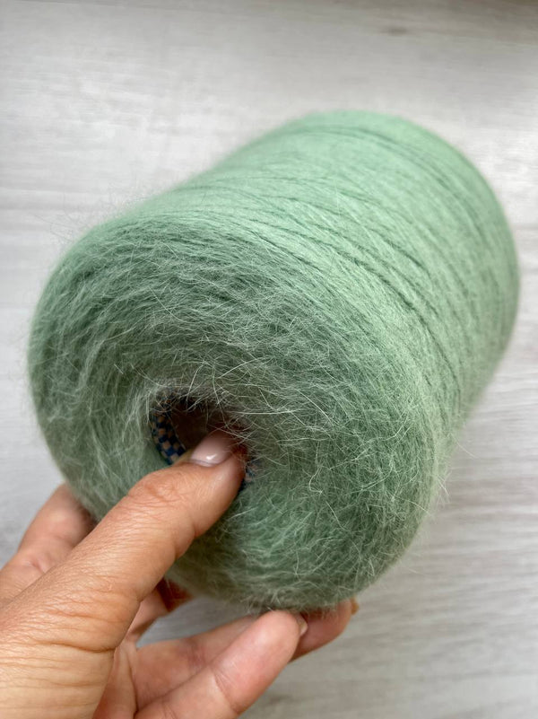 Filati Biagioli Modesto Angora (long fur, dusty mint)