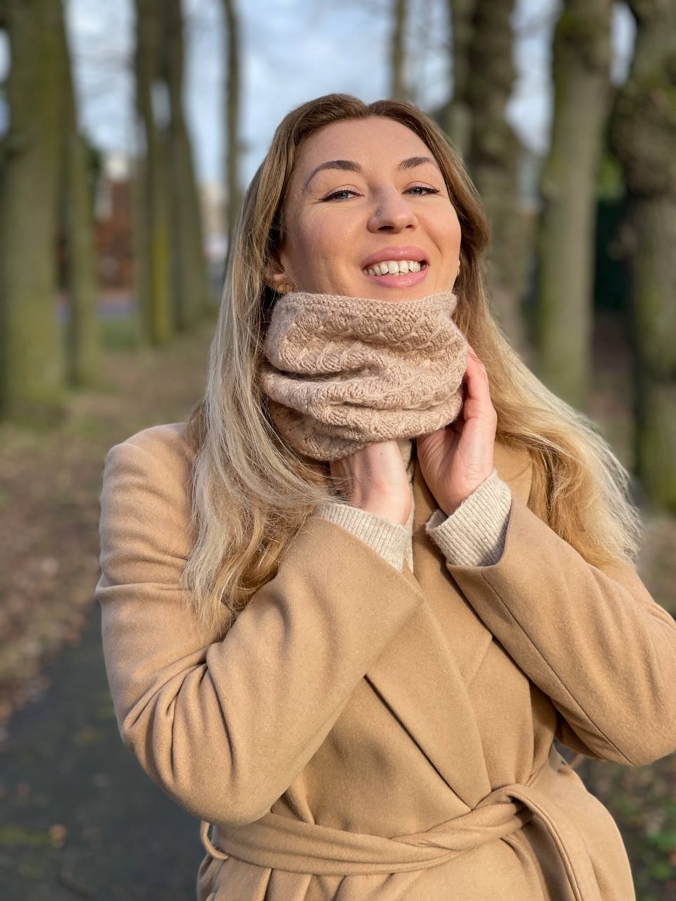 FREE Knitting pattern 'Soave Cowl'