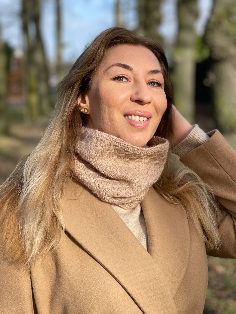 FREE Knitting pattern 'Soave Cowl'
