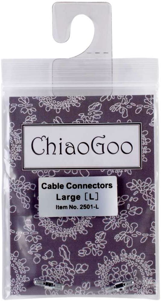ChiaoGoo Cable Connectors for Spin or Twist Interchangeable Set S or L