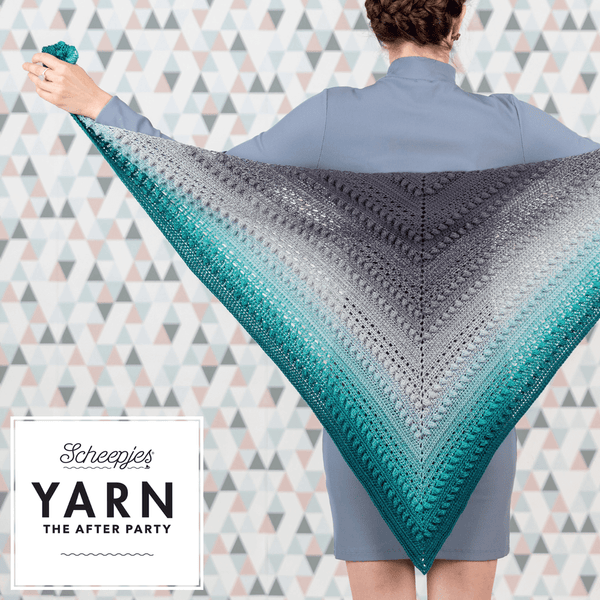Yarn The after party no.9 Stormy day shawl